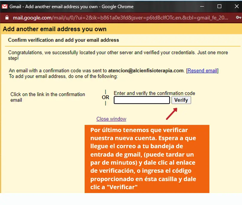 Captura de pantalla 10 de la configuración de Gmail